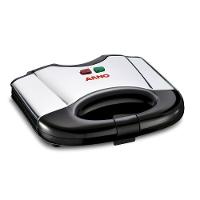 Sanduicheira Grill Arno SACS Placa Antiaderente Pés Antiderrapantes Inox e Preto - 2