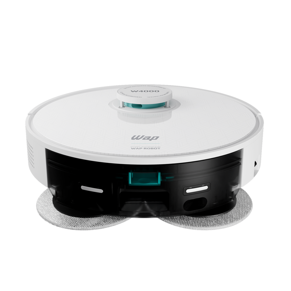 Robô Aspirador de Pó WAP ROBOT W4000 48W Navegação 360° Branco - 3