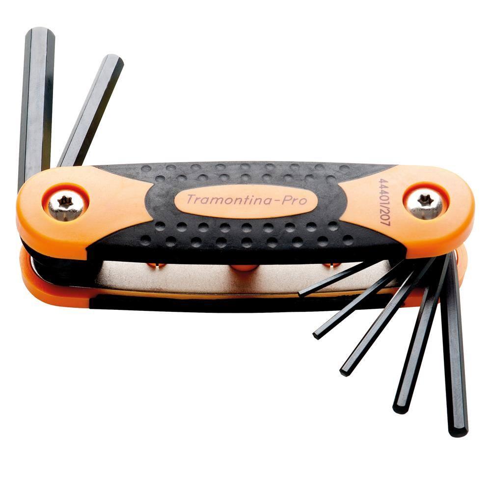 Jogo de Chaves Hexagonais Tramontina Pro com Armação – 7 Peças - 1