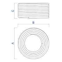 Mangueira Tramontina Flex de 1/2" para Jardim com Engates Rápidos e Esguicho - 10m - Gelo - 2