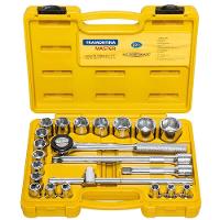 Jogo de Soquetes Sextavados Tramontina 1/2" com Acessórios + Maleta - 1