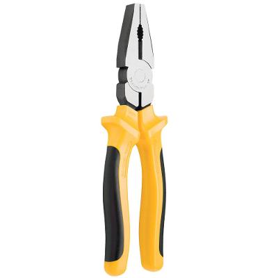 Alicate Tramontina Universal Isolado 8” com Dupla Injeção - Amarelo