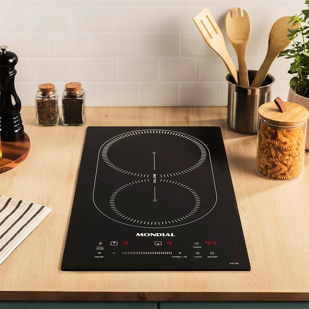 Cooktop de Indução 2 Bocas Mondial CTI-02 Preto - 5