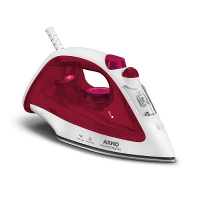 Ferro a Vapor Arno Essentialgliss FMQ 1200W Base Antiaderente Vermelho