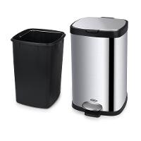 Lixeira Brinox com Pedal e Balde Frame Inox - 12 L - 5