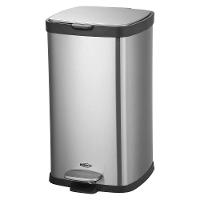 Lixeira Brinox com Pedal e Balde Frame 20 L - Inox - 1