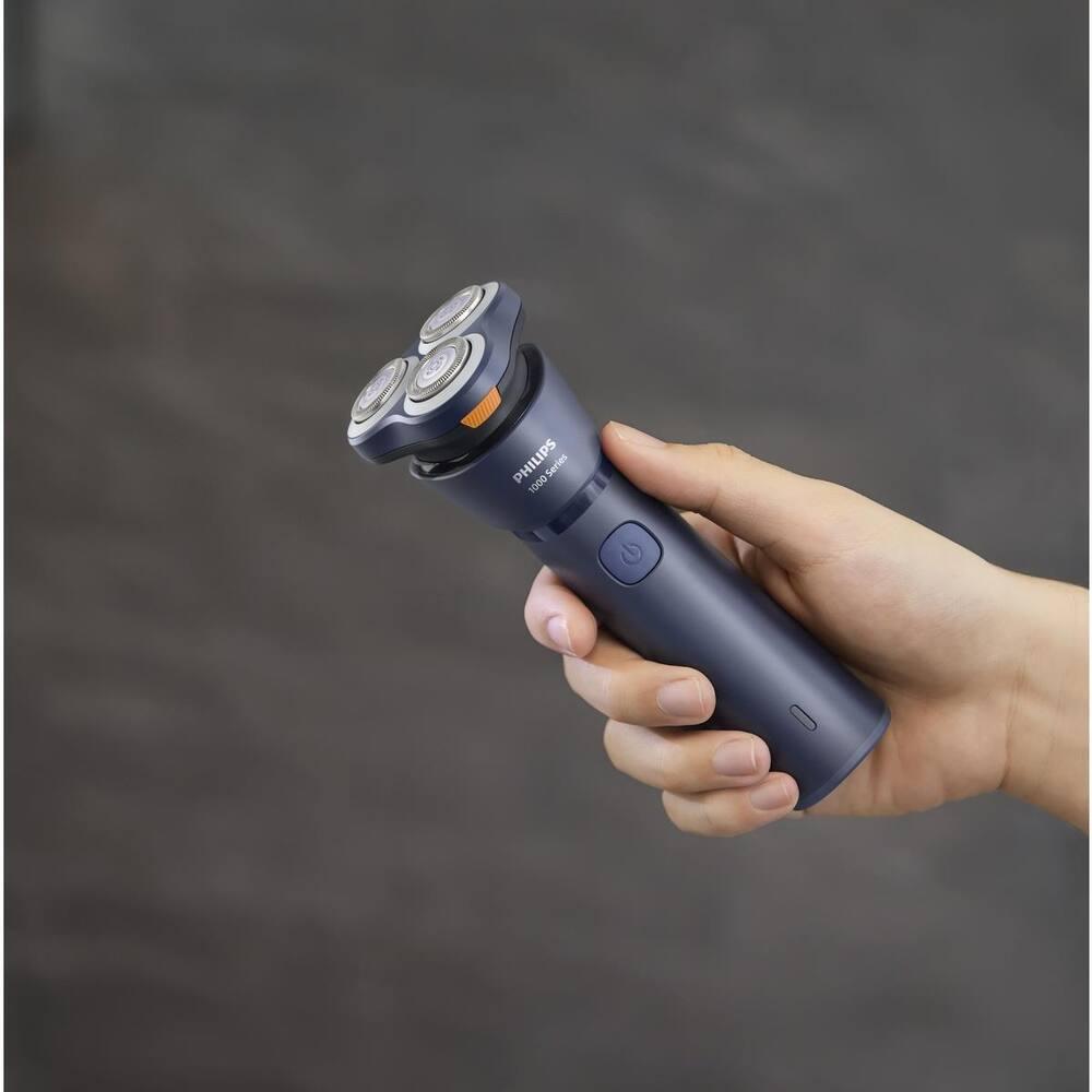 Barbeador Elétrico Philips S1881/00 Á Prova D`água Lâmina Power Cut Azul Bivolt - 3