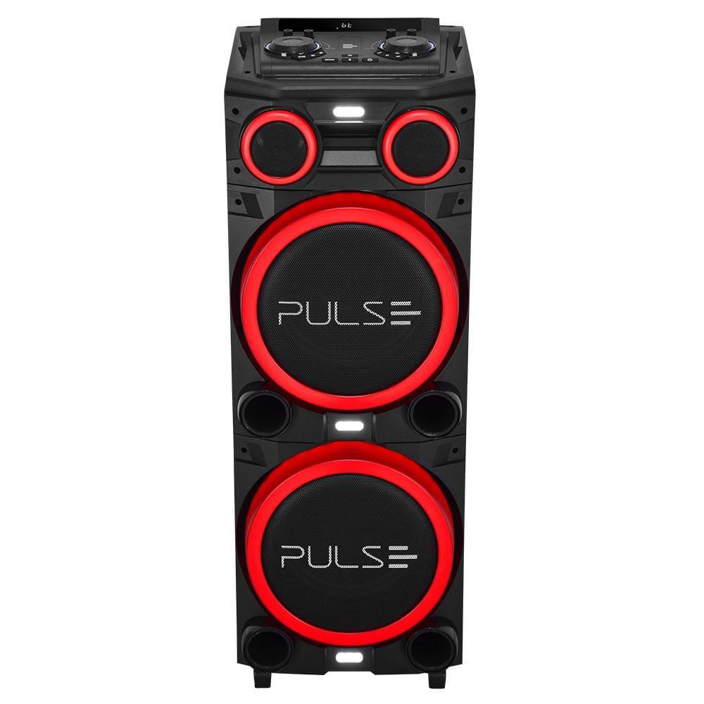 Caixa de Som Torre Multilaser Pulse Double SP156 Bluetooth 2700W RMS Luz LED Bivolt - 2