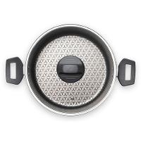 Caçarola Brinox Anis Pro-Flon Antiaderente 4,3L 24cm Tampa de Vidro Borgonha - 2