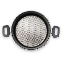 Caçarola Brinox Anis Pro-Flon Antiaderente 4,3L 24cm Tampa de Vidro Borgonha - 4