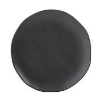 Conjunto de Pratos de Sobremesa Ovais Porto Brasil Orgânico Preto Matte 22,5cm - 6 peças - 5