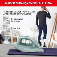 Ferro de Passar a Vapor Arno FECP Ecogliss Protect Desligamento Automático Verde - 7