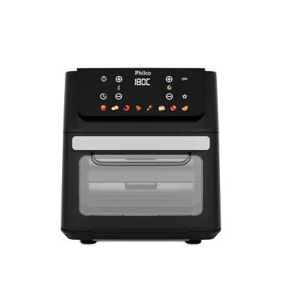 Fritadeira Elétrica Air Fryer Philco Oven PAF11B 11L Visor Removível - Preta
