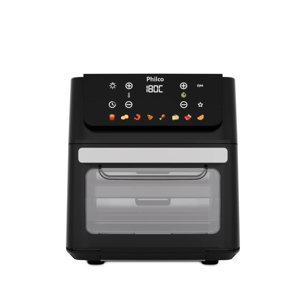 Fritadeira Elétrica Air Fryer Philco Oven PAF11B Visor Removível Preta - 1