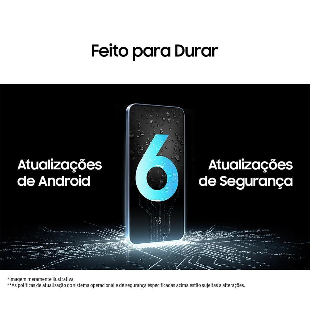 Smartphone Samsung Galaxy A16 5G Azul Escuro 128GB, 4GB RAM, Câmera de até 50MP, Tela 6.7" Full HD Super AMOLED, NFC e IP56 - 3