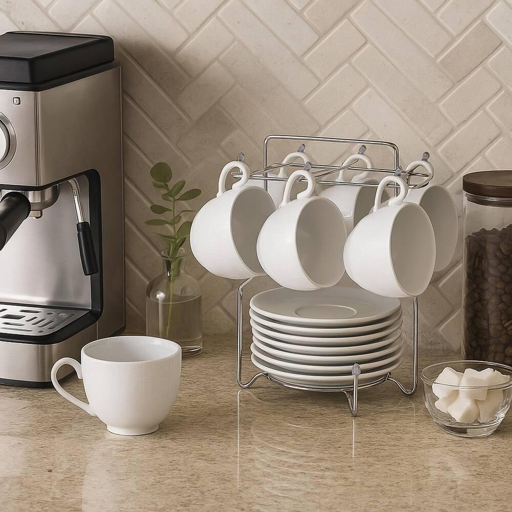 Suporte Organizador para Xícaras e Pires Utimil Pintura Epóxi - 3