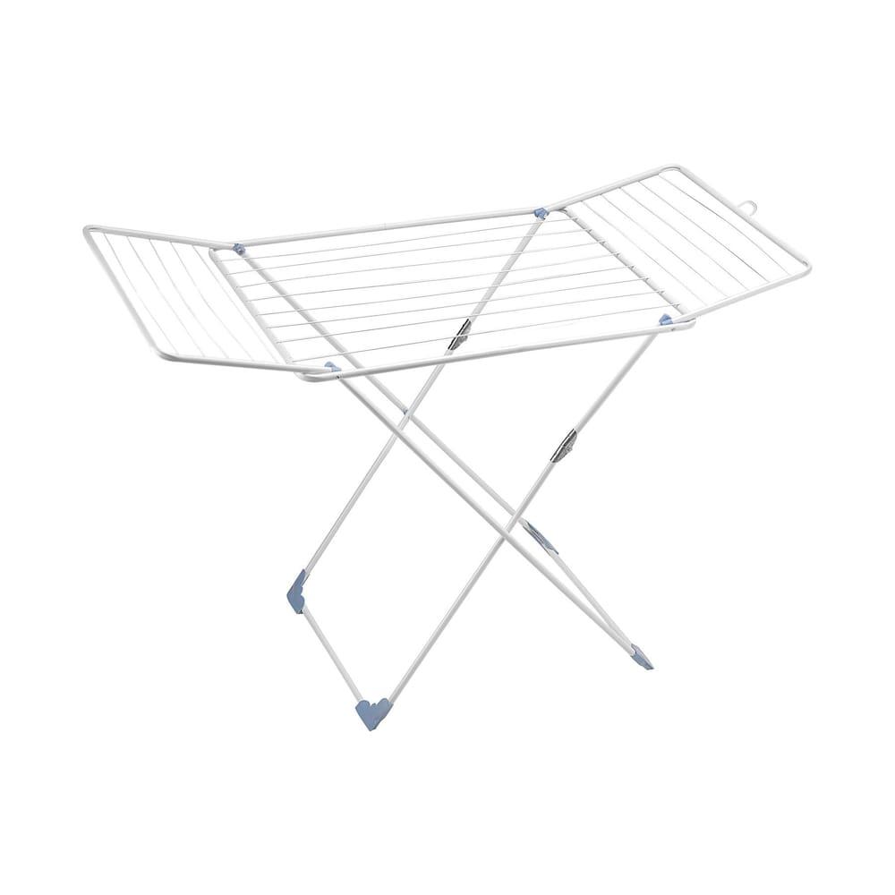 Varal de Chão com Abas Grande Utimil Dobradiça Inteligente Branco - 1