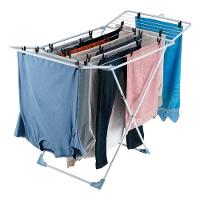 Varal de Chão com Abas Grande Utimil Dobradiça Inteligente Branco