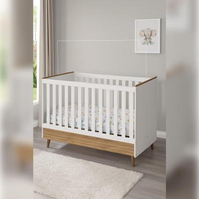 Berço 2 em 1 Bartira Ternura Plus com Colchão Herval Baby Encanto