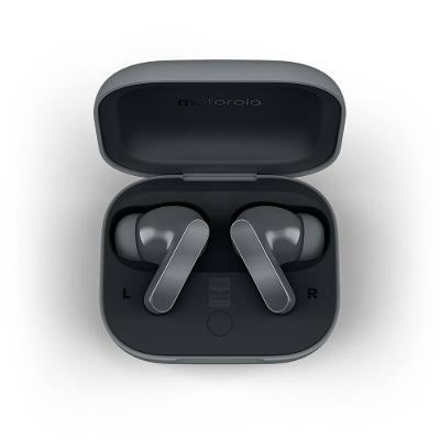 Fones de Ouvido Moto Buds Bass Bluetooth Cancelamento de Ruído 43h Bateria Preto