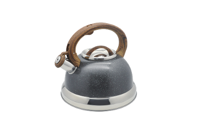 Chaleira Brinox Roma Vintage 2,7L Cabo Soft Touch Fundo Indução Inox Granito