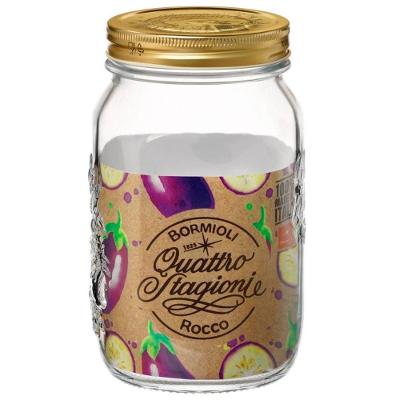 Pote Hermético Bormioli Rocco Quattro Stagioni em Vidro – 1 L
