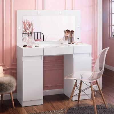 Camarim Palumóveis Studio com 2 Portas, 3 Gavetas e Espelho