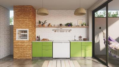 Freezer Horizontal Consul CHA31MB 307L Branco Super Frio Porta com Chave