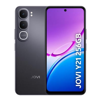 Smartphone JOVI Y21 4G Tela 6.68" 256GB Câmera 50MP Bateria 6500mAh Preto