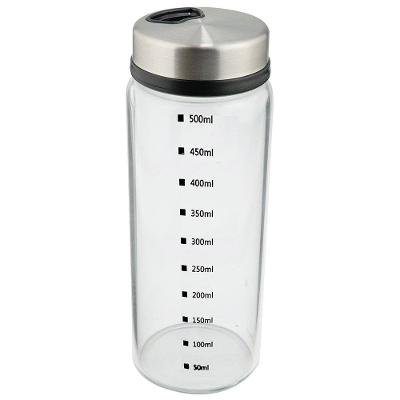 Porta Condimento Dynasty em Vidro Borossilicato e Tampa em Aço Inox - 500ml