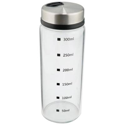 Porta Condimento Dynasty em Vidro Borossilicato e Tampa em Aço Inox - 300ml