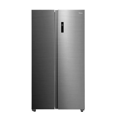 Geladeira Fost Free Side by Side Midea MD-RS710 511L Smart Inverter Wi-Fi Alexa Inox