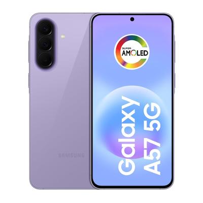 Smartphone Samsung Galaxy A57 5G Tela 6.7" 128GB Câmera 50MP Lilás