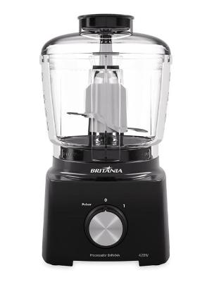 Processador de Alimentos Britânia BMN04A 420W 500ml Lâmina Inox