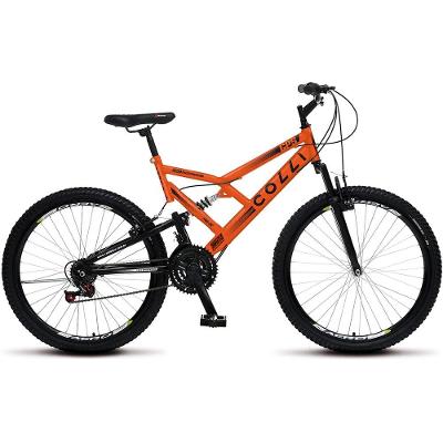 Bicicleta Aro 26 Colli Bike GPS 21 Marchas e Quadro 19" - Laranja