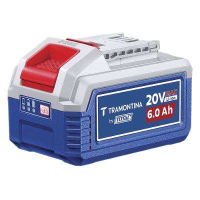 Bateria Lithium-Ion Tramontina by Total 20V 6,0Ah com Indicador LED 111Wh