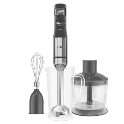 Mixer Philco Velocity Pro Control PMX81A 800W 3 em 1 4 Lâminas Inox Processador e Batedor