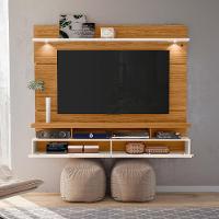 Painel com Bancada Suspensa Madetec Lana com 1,82 cm de Largura, Ideal para TV de Até 60” - 3