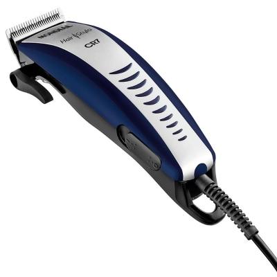 Máquina de Cortar Cabelo Mondial Hair Stylo CR-07 4 pentes - Azul/Prata