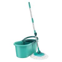 Mop Giratório FlashLimp MOP8209-VA com Balde, Cabo Telescópico e Refil – Verde Água - 1