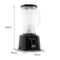 Liquidificador Arno Power Mix LQ10 Preto 550W com 2 Velocidades - 9