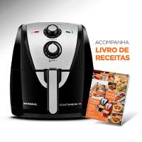 Fritadeira Elétrica Sem Óleo Air Fryer Mondial Grand Family AF-55I 5,5L – Preta/Inox - 6