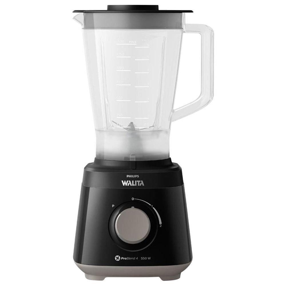 Liquidificador Philips Walita Daily RI2110 550W com 2 Velocidades - Preto - 1