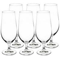 Conjunto de Taças para Cerveja Bohemia Anna 380 ml em Cristal Ecológico - 6 Peças - 1