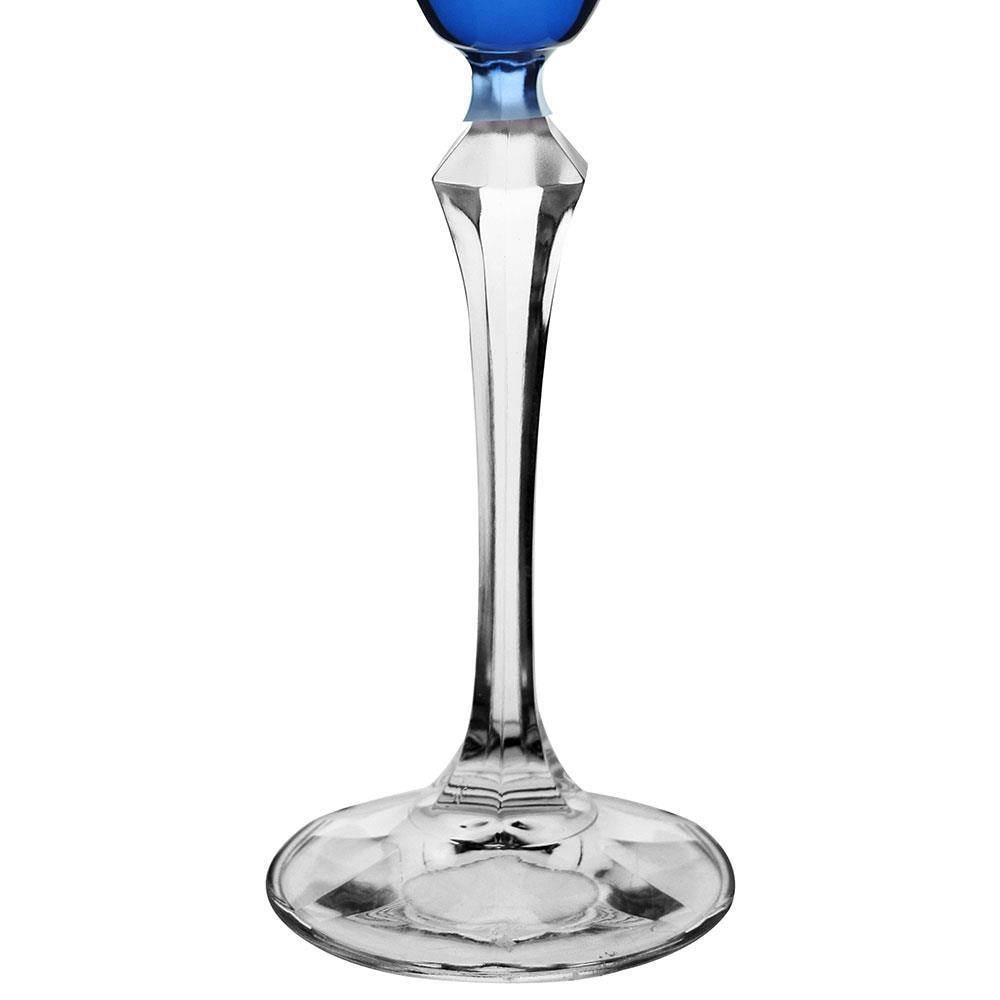 Taça para Champanhe Bohemia Elizabeth Azul - 190ml - 3
