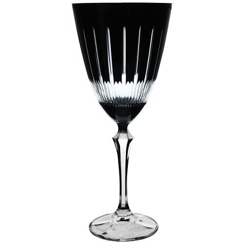 Taça para Água Bohemia Elizabeth Preta - 350ml