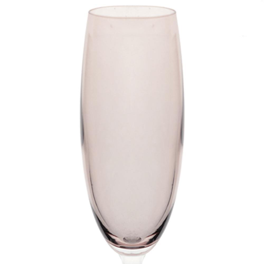 Conjunto de Taças para Champanhe Bohemia Gastro 220ml Fumê - 6 Peças - 3