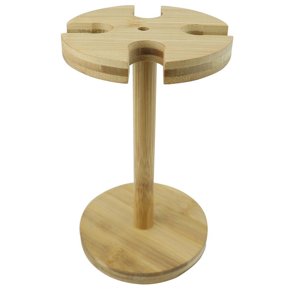 Conjunto de Facas para Queijo Dynasty em Inox e Suporte em Bambum - 4 peças - 2