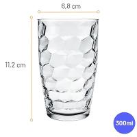 Conjunto de Copos Nadir Poema 300 ml – 6 Peças - 2