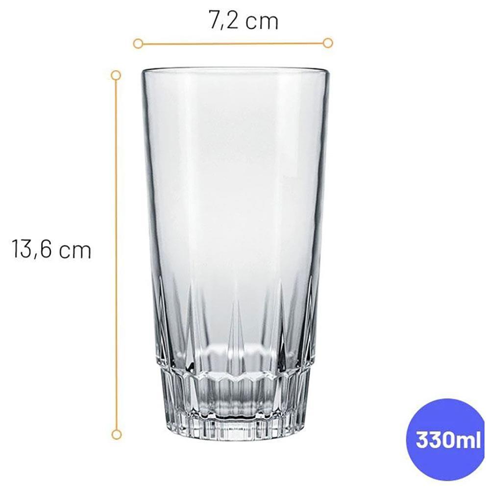 Conjunto de Copos Long Drink Nadir Vegas 330 ml – 6 Peças - 3